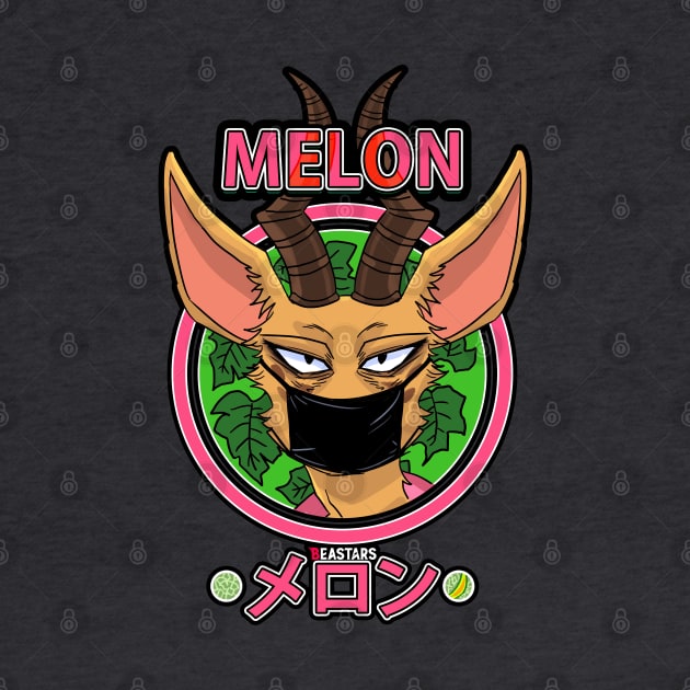 BEASTARS ! MELON MASK T-SHIRT by Angsty-angst